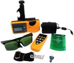 Iglobalbuy Rotary Laser Level Green Laser Self Leveling Kit, 500M Green Beam 360