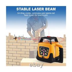 Iglobalbuy Self Leveling Rotary Laser Level System Kit with Surveying Tripod