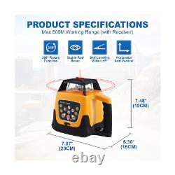 Iglobalbuy Self Leveling Rotary Laser Level System Kit with Surveying Tripod