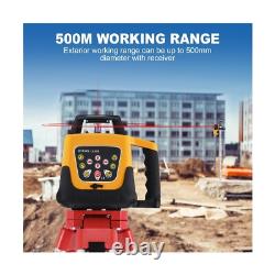 Iglobalbuy Self Leveling Rotary Laser Level System Kit with Surveying Tripod