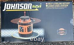 JOHNSON 4065-17 self leveling rotary laser leveling system NIB was499 MAKE OFFER