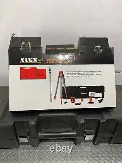 JOHNSON 99-006K 800 +/- 1/8in Rotary Laser System Self Leveling P-11