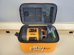 Johnson 40-6515 Self-Leveling Rotary Laser Level with Bag Used