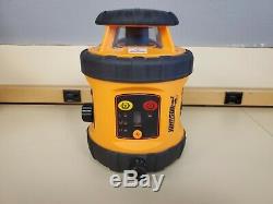 Johnson 40-6515 Self-Leveling Rotary Laser Level with Bag Used