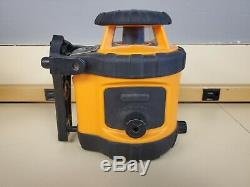 Johnson 40-6515 Self-Leveling Rotary Laser Level with Bag Used