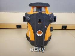 Johnson 40-6515 Self-Leveling Rotary Laser Level with Bag Used