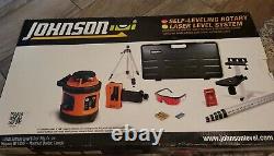 Johnson 40-6517-800 Ft. 360 Beam Self-leveling Rotary Laser Level System