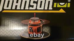 Johnson 40-6517-800 Ft. 360 Beam Self-leveling Rotary Laser Level System New