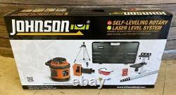 Johnson 40-6517 Self-leveling Rotary Laser Level System Brand New