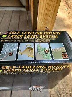 Johnson 40-6517 Self-leveling Rotary Laser Level System Brand New