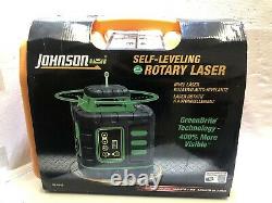Johnson 40-6543 SELF LEVELING ROTARY LASER LEVEL With ACCS IN CASE