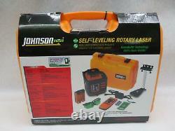 Johnson 40-6543 Self-Leveling Rotary Laser Level with GreenBrite Technology