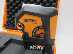 Johnson 40-6678 100ft Self-Leveling 5 Spot Beam Line Generator Laser Level