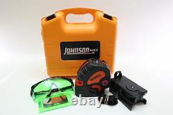 Johnson 40-6688 Self-Leveling Combination Green Cross-Line and 5 Dot Laser