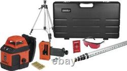 Johnson Level Self-Leveling Rotary Laser Level System