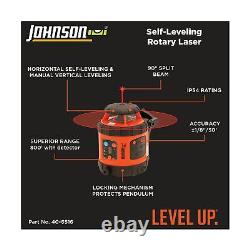 Johnson Level & Tool 40-6516 Self-Leveling Rotary Laser Kit, 15.86 x 6.85