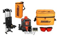 Johnson Level & Tool 40-6517 Self-Leveling Rotary Laser System(BRAND NEW)