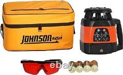 Johnson Level & Tool 40-6526 Electronic Self-Leveling Horizontal & Vertical Kit