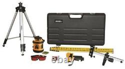 Johnson Level & Tool 40-6532 Self-Leveling Rotary Laser Kit, Red, 1 Kit