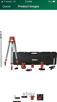 Johnson Level & Tool 99-026K Self-Leveling Horizontal Rotary Laser Orange