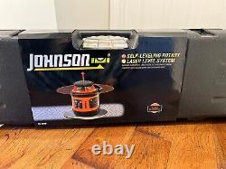 Johnson Level Tool 99-026K Self Leveling Horizontal Rotary Laser System w Case