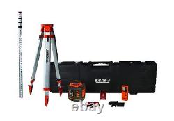Johnson Level & Tool 99-027K Self-Leveling Rotary Laser System, 8.75, Red, 1