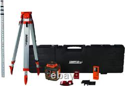 Johnson Level & Tool 99-027K Self-Leveling Rotary Laser System, 8.75, Red, 1 Ki