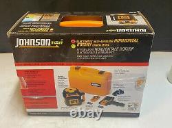 Johnson Level Tool Electronic Self-Leveling Rotary Laser Level 40-6535