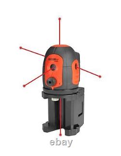 Johnson Level Tool Self Leveling 5 Beam Laser Dot Red 1 Laser Locking Mechanism