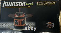 Johnson Self-Leveling Rotary Laser Level System 40-6517 BRAND NEW