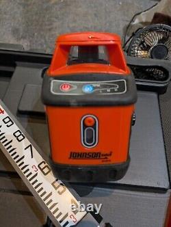 Johnson self leveling rotary laser 40-6519