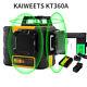 Kaiweets 3d 360° Rotating Rotary 3d Green Laser Level Line Self Leveling Cross