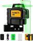 Kaiweets 3d Green Rotary Laser Level Vertical Line Self Leveling 30m/97ft Range