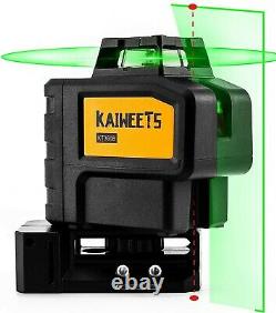 KAIWEETS Rotary Laser Level KT360B, Self-Leveling Green Laser Line