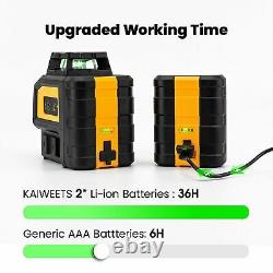 KAIWEETS Self Leveling Laser Level Construction Laser Level & 2 Red Plumb Spots