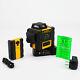 Kaiweets Magnetic Rotary Laser Auto Level Measure Tool Kt360a Green Beam Laser