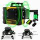 Kt360a 3d Rotary Green Laser Level Auto Self-leveling With Rotary Tripod Base