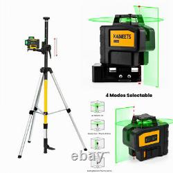 KT360B Green Laser Level 8 Line Self Leveling with Adjustable Telescoping Tripod