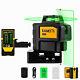 Kaiweets 3d 3x 360° Self Auto Leveling Rotary Green Laser Level With Receiver