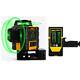 Kaiweets 3d Rotary Ip54 Green Beam Self-leveling Multi Line Laser Level Vs Dewal