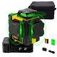Kaiweets Laser Level Model Kt360a 3 X 360 Green Line Self-leveling Construction
