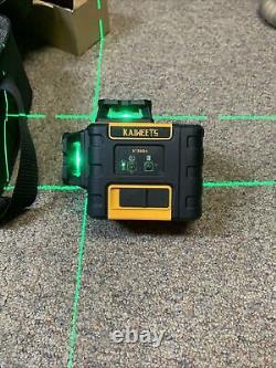 Kaiweets Laser Level Model KT360A 3 X 360 Green Line Self-Leveling Construction
