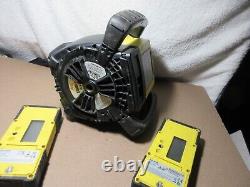 LEICA RUGBY 610 SELF LEVELING ROTARY LASER with rod eye 140, in case