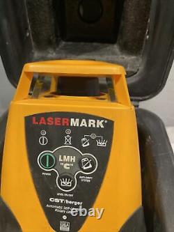 Lasermark LMH Series Automatic Self Leveling Rotary Laser. CST/berger