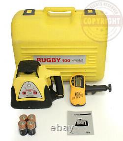 Leica Rugby 100 Self-leveling Rotary Laser Level, Trimble, Topcon, Spectra