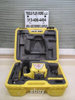 Leica Rugby 200 Self Leveling Laser Level with Remote & Case Used Free Shipping