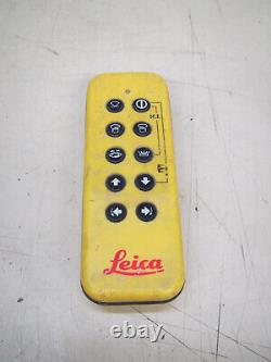 Leica Rugby 200 Self Leveling Laser Level with Remote & Case Used Free Shipping