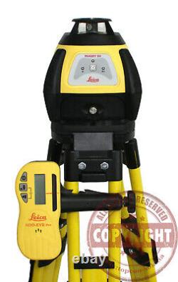 Leica Rugby 50 Self Leveling Rotary Laser Level, Trimble, Spectra, Topcon