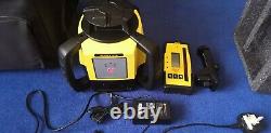 Leica Rugby 610 Rotary Laser Level Rod Eye 120 Carry Case