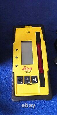 Leica Rugby 610 Rotary Laser Level Rod Eye 120 Carry Case